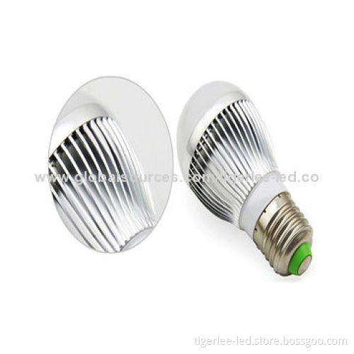 e27 LED bulbs with SMD 5630 chip, CRI>80, aluminum shell + PC lampshade